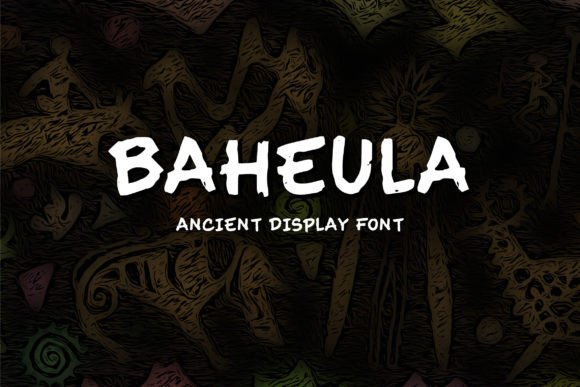 Baheula: A Timeless Display Font for Modern Editorial Design