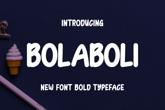 Bolaboli Font for Handmade Projects and Creative Designs
