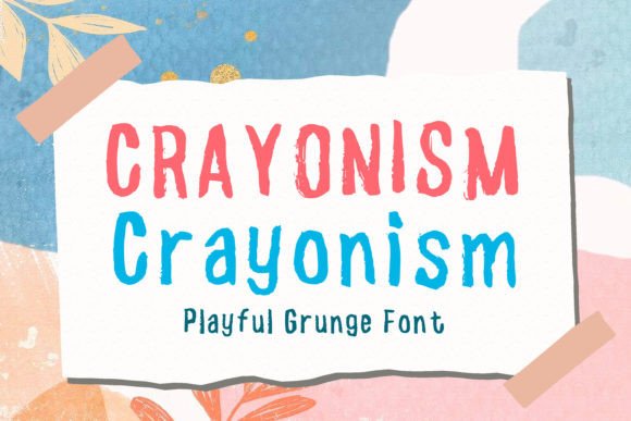 Crayonism Font for Bold Visual Impact