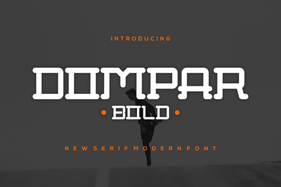 Dampar: A Modern Display Font for Editorial Design