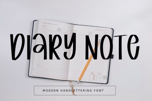 Diary Note: A Quirky Font for Business Branding