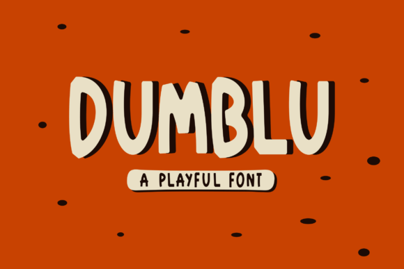 Dumblu Display Font for Modern Web Design