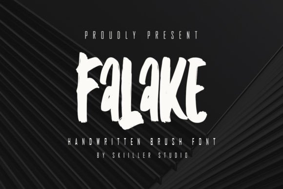 Falake: A Modern Handwritten Display Font for Bold Branding