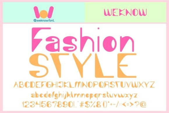 Fashion Style Font for Modern Branding and Digital Campaigns