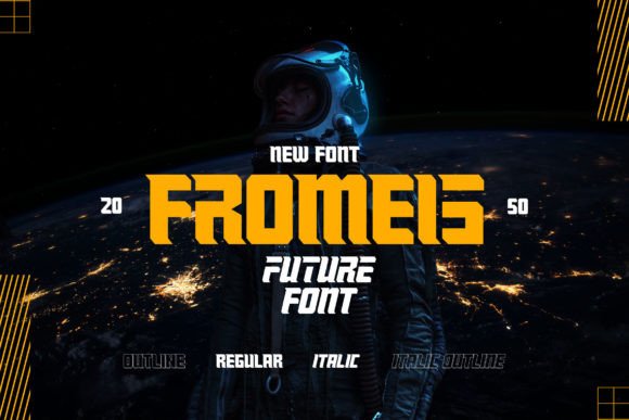 Fromeis: A Bold Display Font for Daring Branding Projects
