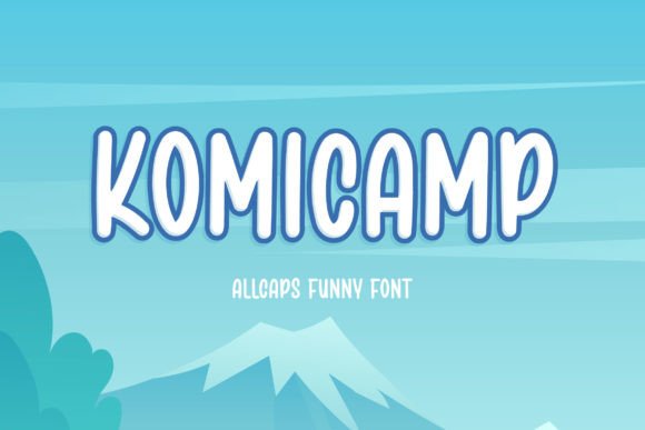 Komicamp Font for Creative Makers and Handmade Shops