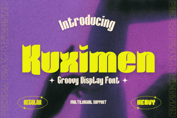 Kuximen: A Groovy Display Font for Your Brand