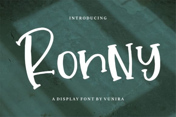 Make Your Brand Stand Out with the Fun and Friendly Ronny Font