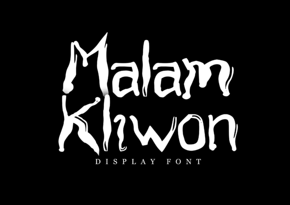 Malam Kliwon: A Terrifying Font for Bold Branding