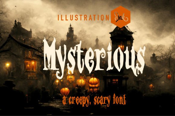 Mysterious Font for Spooky Halloween Designs