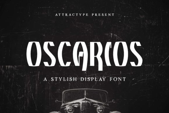 Oscarios: A Stylish Display Font for Creative Makers