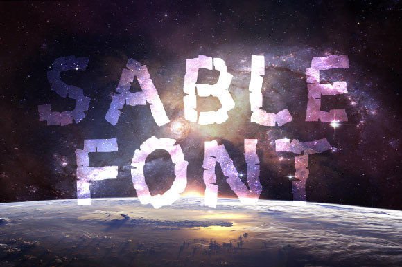 Sable: A Bold Display Font for Creative Makers