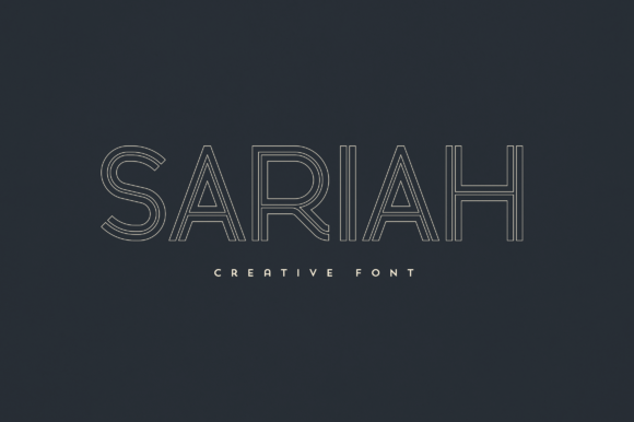 Sariah Font for Elegant Editorial Design