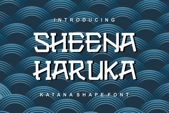Sheena Haruka: A Display Font That Bridges Cultures and Captures Attention