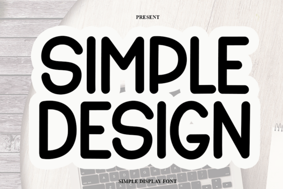 Simple Design Font for Modern Web Projects