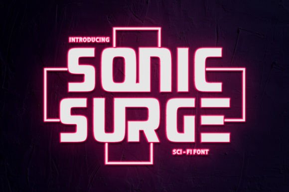 Sonic Surge Font for Bold Digital Campaigns