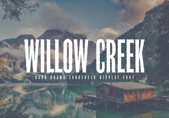 Willow Creek: A Display Font for Modern Editorial Design