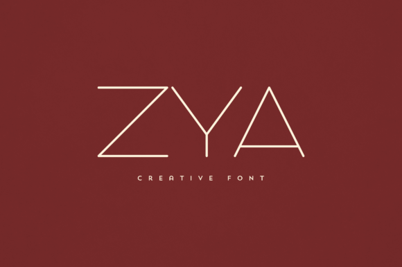 Zya: A Display Font That Elevates Handmade Creations